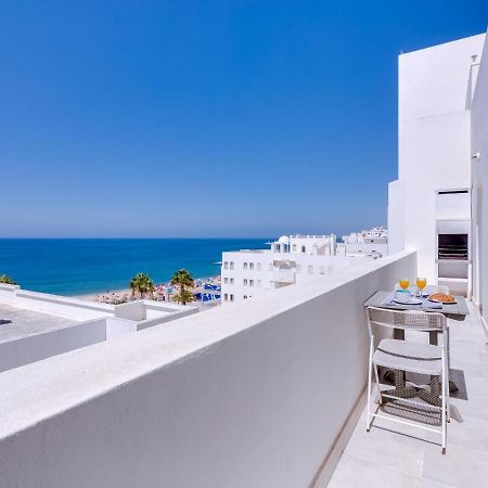Al - Atlantida Penthouse Apartment Quarteira Bagian luar foto