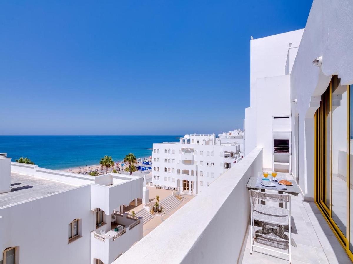 Al - Atlantida Penthouse Apartment Quarteira Bagian luar foto